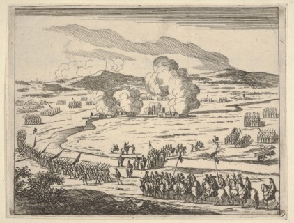 The Siege of Alessandria Begins, from L'Idea di un Principe ed Eroe Cristiano in Francesco..., 1659. Creator: Bartolomeo Fenice.