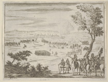 Francesco I d'Este and the French Army Besiege Valenza, which has Been Taken by the Spanis..., 1659. Creator: Bartolomeo Fenice.