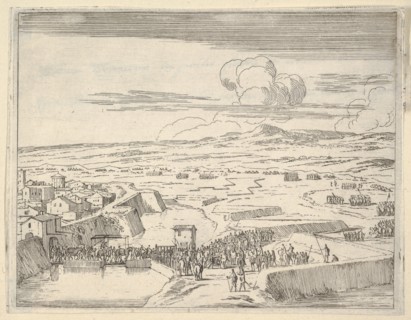 After a Few Days of Siege with the French Army, Francesco I d'Este Takes Prossession of Mo..., 1659. Creator: Bartolomeo Fenice.