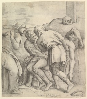 The Entombment. Creator: Battista Franco Veneziano.