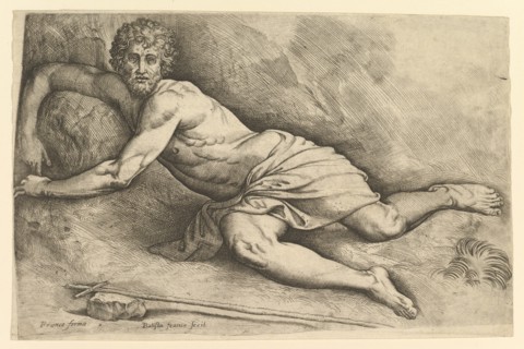 St. John the Baptist in the Wilderness, ca. 1552-54. Creator: Battista Franco Veneziano.