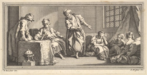 The Slave Merchant, 1746-47. Creator: Claude Augustin Duflos le Jeune.