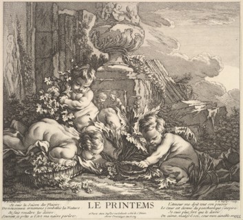 Spring, 1735-86. Creator: Claude Augustin Duflos le Jeune.
