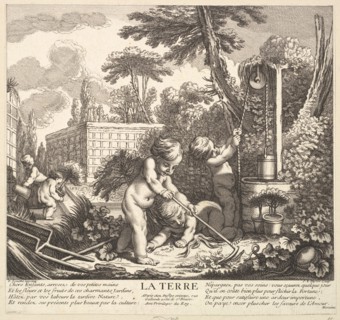 Earth, 18th century. Creator: Claude Augustin Duflos le Jeune.