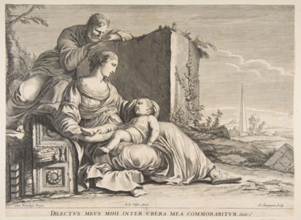 Holy Family.n.d. Creator: Claude Cherpignon.