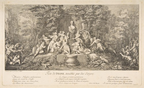 Feast of Diana.n.d. Creator: Claude Gillot.
