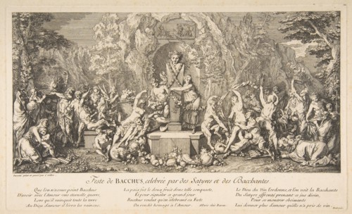 The Fête of Bacchus.n.d. Creator: Claude Gillot.