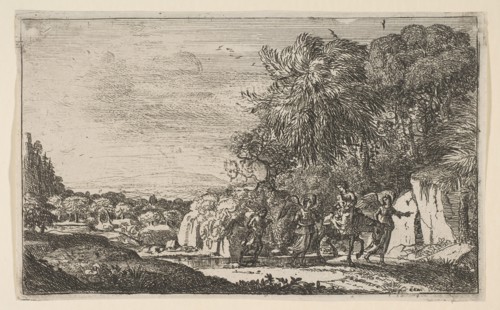 The Flight into Egypt, ca. 1630-31. Creator: Claude Lorrain.