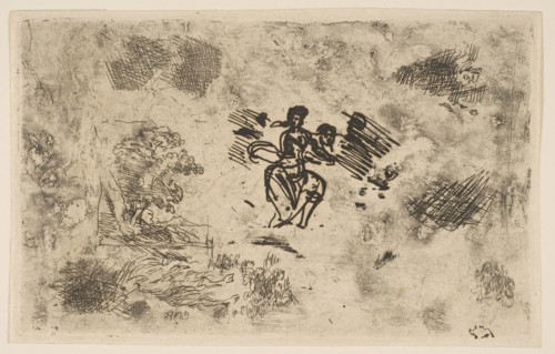 Seated Woman and Other Sketches, ca. 1630-33. Creator: Claude Lorrain.