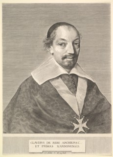 Claude de Rebé, Archbishop of Narbonne. Creator: Claude Mellan.