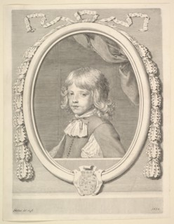 Louis-Joseph de Lorraine, duc de Guise, as a Child, 1659. Creator: Claude Mellan.