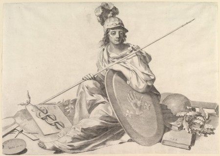 Minerva. Creator: Claude Mellan.