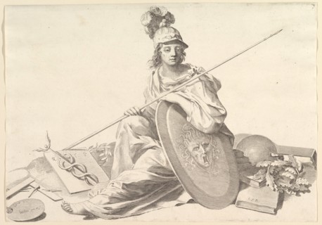 Minerva. Creator: Claude Mellan.