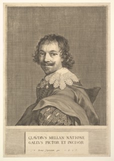 Claude Mellan: Self Portrait, 1635. Creator: Claude Mellan.