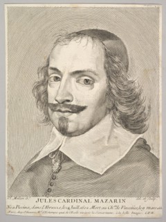 Cardinal Jules Mazarin. Creator: Claude Mellan.