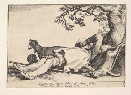 Pleasures of Occupation. Creator: Cornelis Bloemaert.