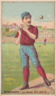 Robinson, 2nd Base, St. Louis, from the Gold Coin series