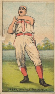 Seery, Left Field, Indianapolis, from the Gold Coin series
