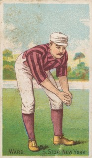 Ward, Shortstop, New York, from the "Gold Coin" Tobacco Issue, 1887. Creator: D Buchner & Co.