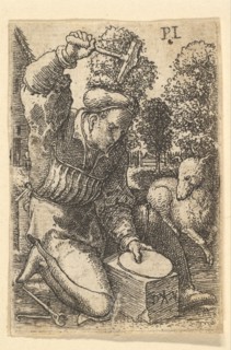 The Smith, 1520-25. Creator: Dirck Vellert.