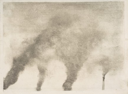 Factory Smoke, 1877-79. Creator: Edgar Degas.