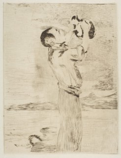 The Water Drinker, 1870-74. Creator: Edouard Manet.