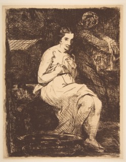The Toilette, 1862. Creator: Edouard Manet.