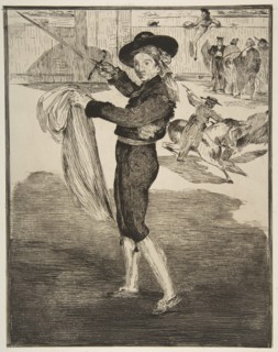 Mlle. Victorine in the Costume of an "Espada", 1862. Creator: Edouard Manet.