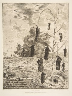 Les Taupes, 1854. Creator: Felix Bracquemond.