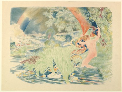The Rainbow, 1893. Creator: Felix Bracquemond.