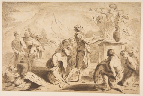 The Sacrifice of Noah, 1765. Creator: Francesco Bartolozzi.