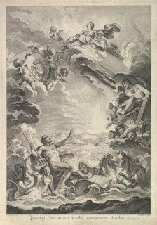 Neptune apaisant la tempête
