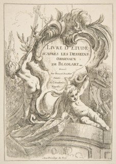 Title Page, 1753. Creator: Francois Boucher.