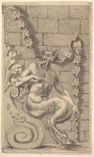 Sitting Satyrs, after 1732. Creator: Unknown.