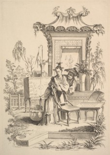 Chinese Man and Woman, ca. 1742. Creator: Gabriel Huquier.