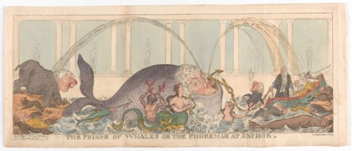 The Prince of Whales or the Fisherman at Anchor, May 1, 1812. Creator: George Cruikshank.