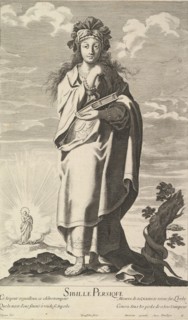 Sibylle Persique, ca. 1635. Creators: Gilles Rousselet, Abraham Bosse.