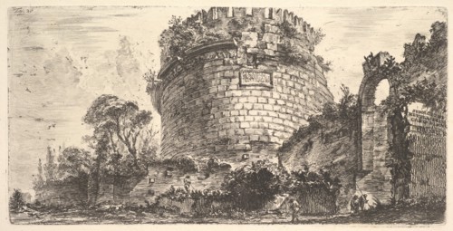 Plate 20: Tomb of Caecilia Metella called the Capo di Bove