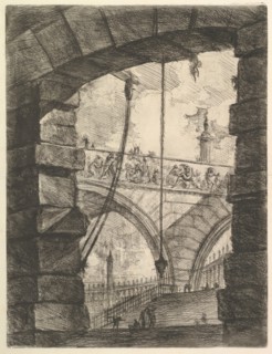 The Grand Piazza, from Carceri d'invenzione