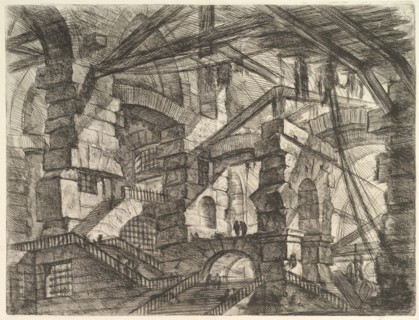 The Gothic Arch, from Carceri d'invenzione