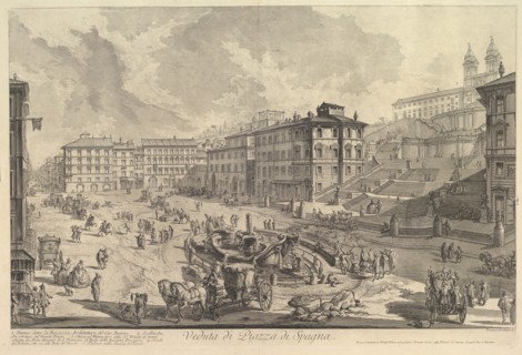 The Piazza di Spagna
