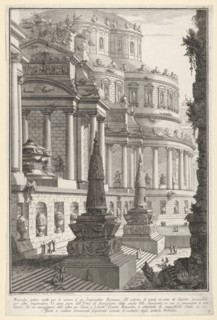 Plate 3: 'Ancient mausoleum erected for the ashes of a Roman emperor'
