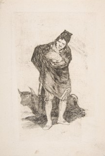The cloaked man