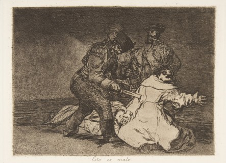 Plate 46 from 'The Disasters of War'
