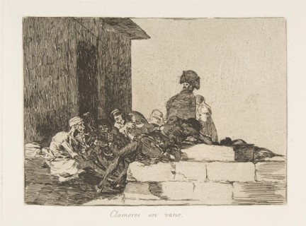 Plate 54 from 'The Disasters of War'