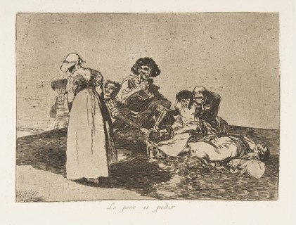 Plate 55 from 'The Disasters of War'