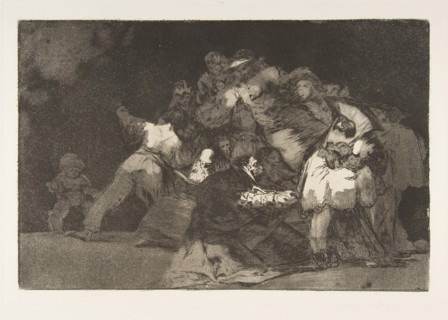 Plate 9 from the 'Disparates':General folly, ca. 1816-23