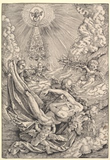The Body of Christ Carried by Angels towards Heaven, 1516. Creator: Hans Baldung.