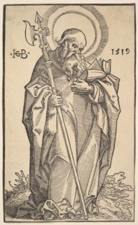 St. Matthew from Christ and the Apostles, 1519. Creator: Hans Baldung.