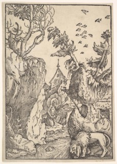 St. Jerome in the Desert, ca. 1511. Creator: Hans Baldung.